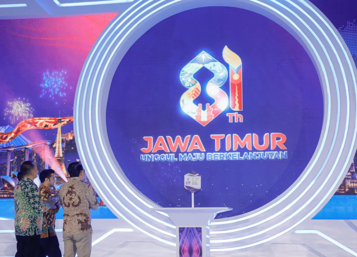 Logo Hari Jadi ke-81 Jatim Diluncurkan, Usung Tema Berkelanjutan
