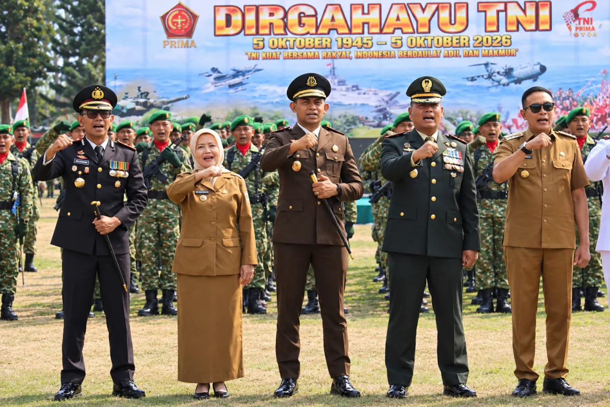 Wabup Lathifah Hadiri HUT ke-81 TNI di Rampal, Dorong Sinergi Untuk Malang Raya